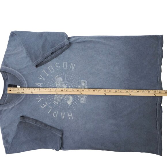 Harley Davidson T Shirt Mens XL Double Sided Light Gray Bowling Green Kentucky - Picture 5 of 16